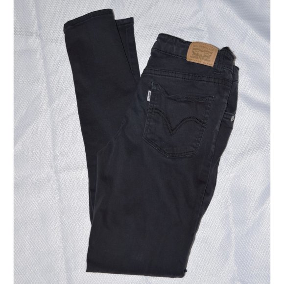 Levi's Other - Levi's Black 710 Super Skinny Jeans size 14R